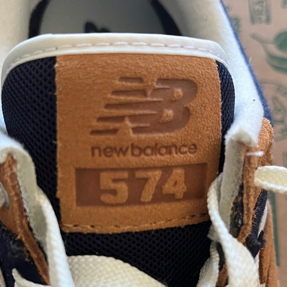 New Balance 574 Denim Workwear sneakers. Men's 11D. Unworn! - Picture 6 of 7